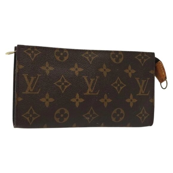 LOUIS VUITTON Monogram Bucket GM Accessory Pouch LV Auth 139629 - Picture 1 of 16